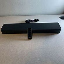 Bose Tv Speaker 431974 Soundbar Bluetooth Blk With Remote Tested Work Excellent