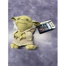 Rare Star Wars Yoda Plush Doll Bean Filled 8 Inches Lucas Films