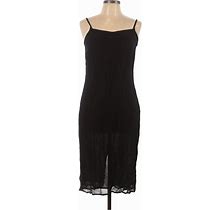Merona Cocktail Dress - Sheath: Black Print Dresses - Women's Size 10