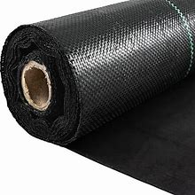 VEVOR Weed Barrier 5.8Oz Landscape Fabric 3ft X 300ft Ground Cover Mat Heavy Duty Woven Grass Weed Control Geotextile For Garden Flower Bed