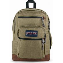 Jansport Cool Backpack, With 15-Inch Laptop Sleeve, Army Green Letterman Poly - Large Computer Bag With 2 Compartments, Ergonomic Straps - Bag For