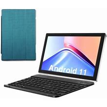 Android 11 Tablet 10.1 Inch Tablet With Keyboard 64Gb 2 in 1 Tablet