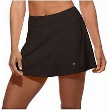 Fila Women's Core A-Line Tennis Skorts, Black, XS