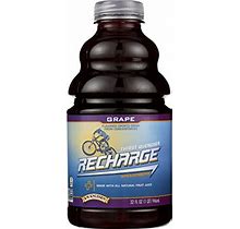 R.W. Knudsen Grape Recharge, All Natural Thirst Quencher Sports Drink, 32 Fl Oz