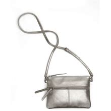 Women's 3-In-1 Crossbody Bag By Accessories For All In Silver