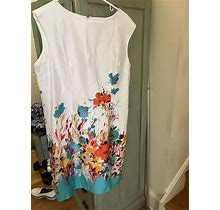 Northstyle White Floral Dress Size 18
