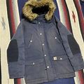 [Japan Used Fashion] 90S Old Clothes Carhartt Trapper Hoodie Logo Tag