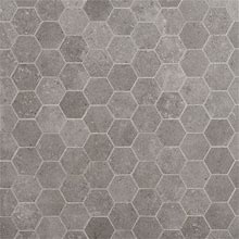 Bond Tile Iris 11" X 13" Porcelain Mosaic Wall Tile - Floor & Wall Tile In Gray | Size 13.18 H X 11.22 W In | SOST5492_72023212 | Perigold