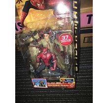 Toybiz Marvel Legends Spider-Man 2 Movie Battle Attack Punch & Kick Doc Ock Wall