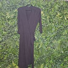 Banana Republic Dresses | Banana Republic Wrap Dress | Color: Black | Size: L
