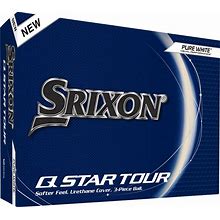 Srixon Q-Star Tour Golf Balls 1-Dozen White