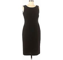 Jones Studio Casual Dress: Black Dresses - Women's Size 4