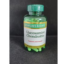 Nature S Bounty Glucosamine Chondroitin 110 Capsules Gluten-Free, Lactose-Free,