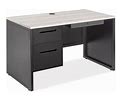 Single Pedestal Industrial Office Desk - 48 X 24" - ULINE - H-11146