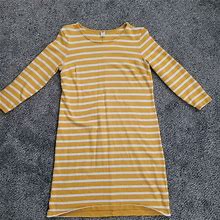 Old Navy Dresses | Yellow Striped Dress | Color: Yellow | Size: S