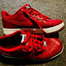 Nike Air Force 1 Red - Men | Color: Red | Size: 5.5