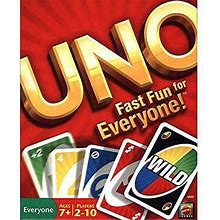Mattel Toys, UNO Card Game Now With Customizable Wild Cards MADE In USA