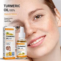 Turmeric Spot Correction Serum,Turmeric Strength Against Age Spots Serum,Natural Turmeric Oil,Skin Whitening And Whitening Serum For All Skin Types