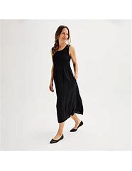 Image result for Black Midi Dress