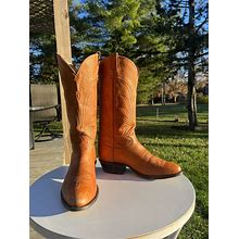 Tony Lama 11D 14in Top Mens Handmade Vintage Cowboy Boot