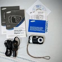 Samsung Cameras, Photo & Video | Samsung Digimax A402 Digital Camera | Color: Black/Silver | Size: Os