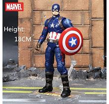 Captain America Marvel Avengers Legends Comic Heroes Action Figure 7" Kids Toys