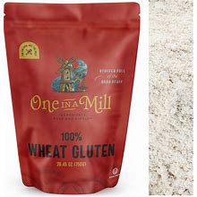 One In A Mill Vital Wheat Gluten Flour | Bulk Supply For Making Vegan Meat [Seitan] & Baking Whole Grain & Rye Breads | All-Natural, Keto Friendly,