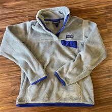 Patagonia Jackets & Coats | Womens Patagonia Grey Pullover Fleece- Small | Color: Gray | Size: S