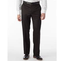 Comfort-EZE Micro Nano Performance Gabardine Trouser In Black (Dunhill Traditional Fit) By Ballin, 31 / Dunhill - Regular Rise - Traditional Fit