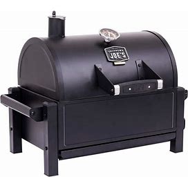 Rambler Portable Charcoal Grill In Black With 218 Sq. In. Cooking Space