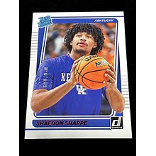 Shaedon Sharpe RC Rated Rookie Red 'D /149! 22-23 Panini NBA Draft Chronicles