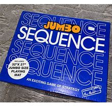 Vintage Jax Jumbo Sequence Board Game 8080 Complete