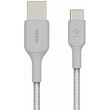 Belkin Boostcharge Braided Usb-C To Usb-C Cable (5Ft) For iPhone 15, iPhone 15 Pro, iPhone 15 Pro Max, iPhone 15 Plus, Galaxy S23, S22, Note10, Note9,