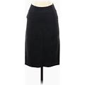 Calvin Klein Casual Skirt: Gray Bottoms - Women's Size 2
