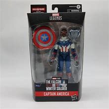 Hasbro Marvel Legends Falcon & The Winter Soldier Captain America - New Toys & Collectibles | Color: Blue