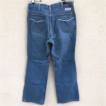 Wrangler Jeans | Vtg 70S Wrangler Wrapid Transit Women's Denim Jeans Pants Blue 30" Waist | Color: Blue | Size: 30