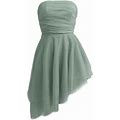 Akiihool Formal Dress Women's Formal Halter Neck Sleeveless Floral Long Maxi Dress (Mint Green,XS)