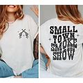 SMALL TOWN -- Gildan Oklahoma Smokeshow Tshirt, Zach Bryan Tee, Country Tshirt, Western Tee, Concert, Birthday Gift Tee, Western Clothing
