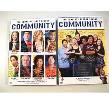 Community Complete Season 1-2 Dvd Lot Chevy Chase, Joel Mchale