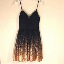 Windsor Dresses | Windsor Formal Dress Size 1/2 | Color: Black/Gold | Size: 1/2