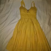 Xoxo Dresses | Yellow A-Line Dress Sz M, 4, 6 | Color: Gold/Yellow | Size: M