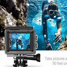 4K Action Pro Waterproof All Digital Uhd Wifi Camera + Rf Remote. Up To 64Gb.