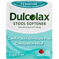 Dulcolax Stool Softener, Liquid Gels (25 Ct), Gentle Relief