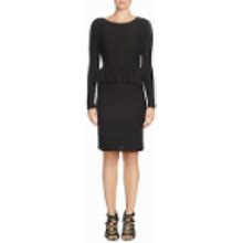 Cynthia Steffe Dresses | Nwt Cynthia Steffe Florence Womens Peplum Perforated Black Business Mini Dress | Color: Black | Size: 0