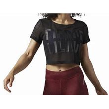 Reebok Top C Mesh Tee Xs T-Shirt Womens Clothing Brand Tags