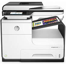 HP Pagewide Pro 477Dw All-In-One Wireless Color Inkjet Printer - Print Scan Copy Fax - 4.3" Touchscreen, 55 Ppm, 2400 X 1200 Dpi, Auto Duplex Printin