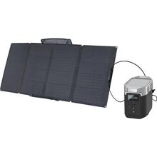 Ecoflow DELTA 2 + 110 Watt Portable Solar Panel, 1 X 110W Solar Panel