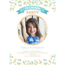 Kids Birthday Greeting Cards 5X7 Cards, Premium Cardstock 120Lb With Scalloped Corners, Card & Stationery -Pretty In Pastels