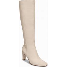 Alfani Women's Tristanne Knee High Boots, Created For Macy's - Bone Smooth - Size 9m