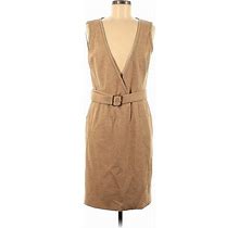 St. John Couture Casual Dress - Sheath: Tan Dresses - Women's Size 6